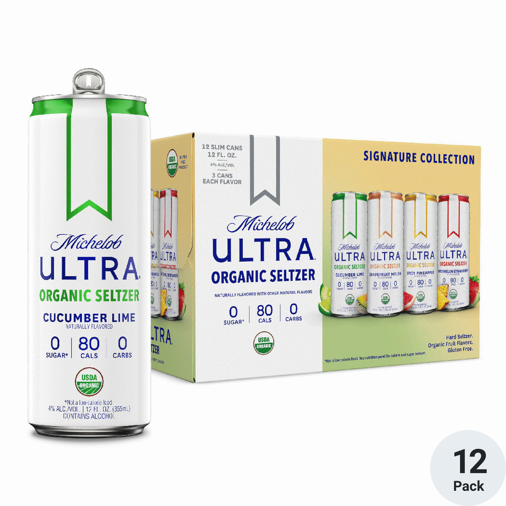 Michelob Ultra Pure Organic Hard Seltzer Signature Collection