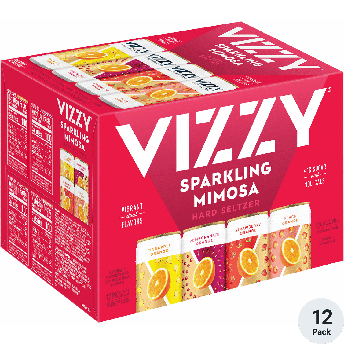 Vizzy Mimosa Hard Seltzer Variety Pack | Total Wine & More