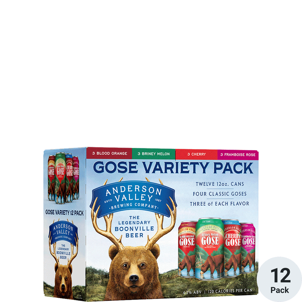 Anderson Valley Gose Variety Pack 12pk-12oz Cans