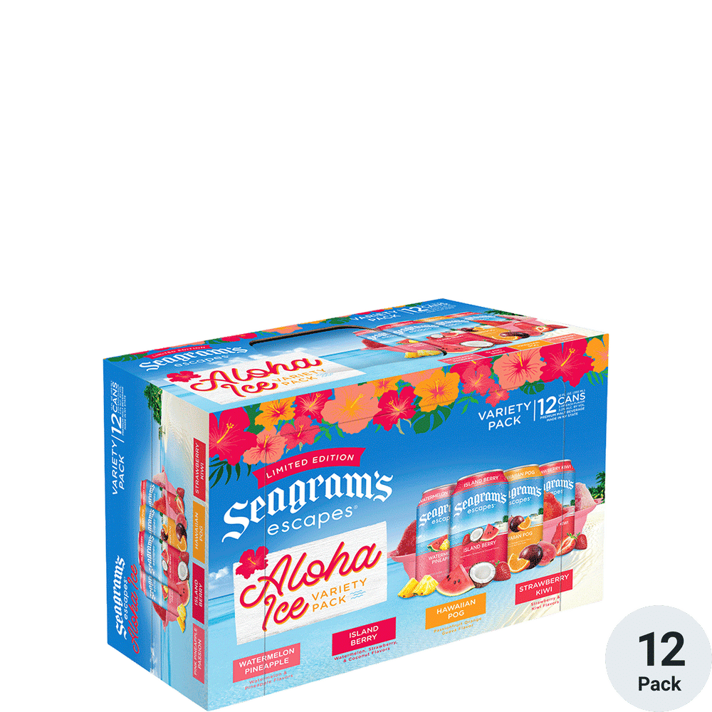 Seagram's Escapes Aloha Ice Variety Pack Total Wine & More