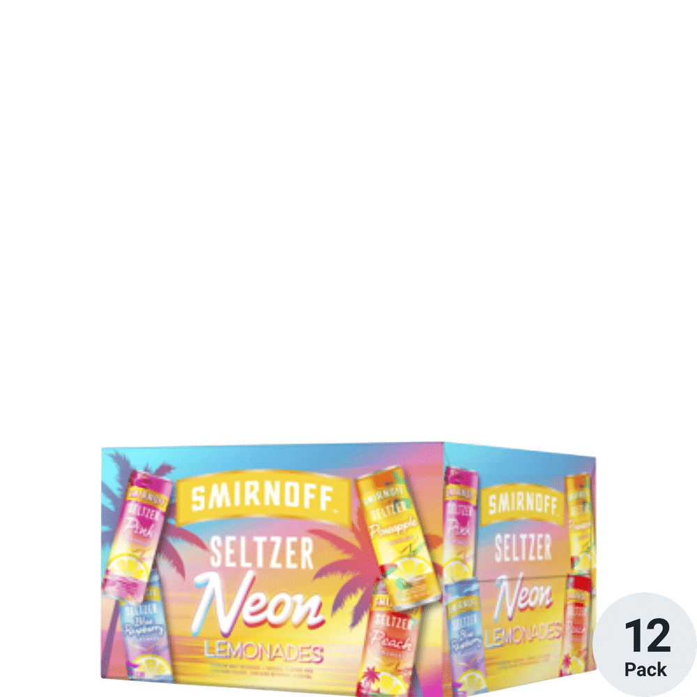 Smirnoff Seltzer Neon Lemonades Total Wine & More