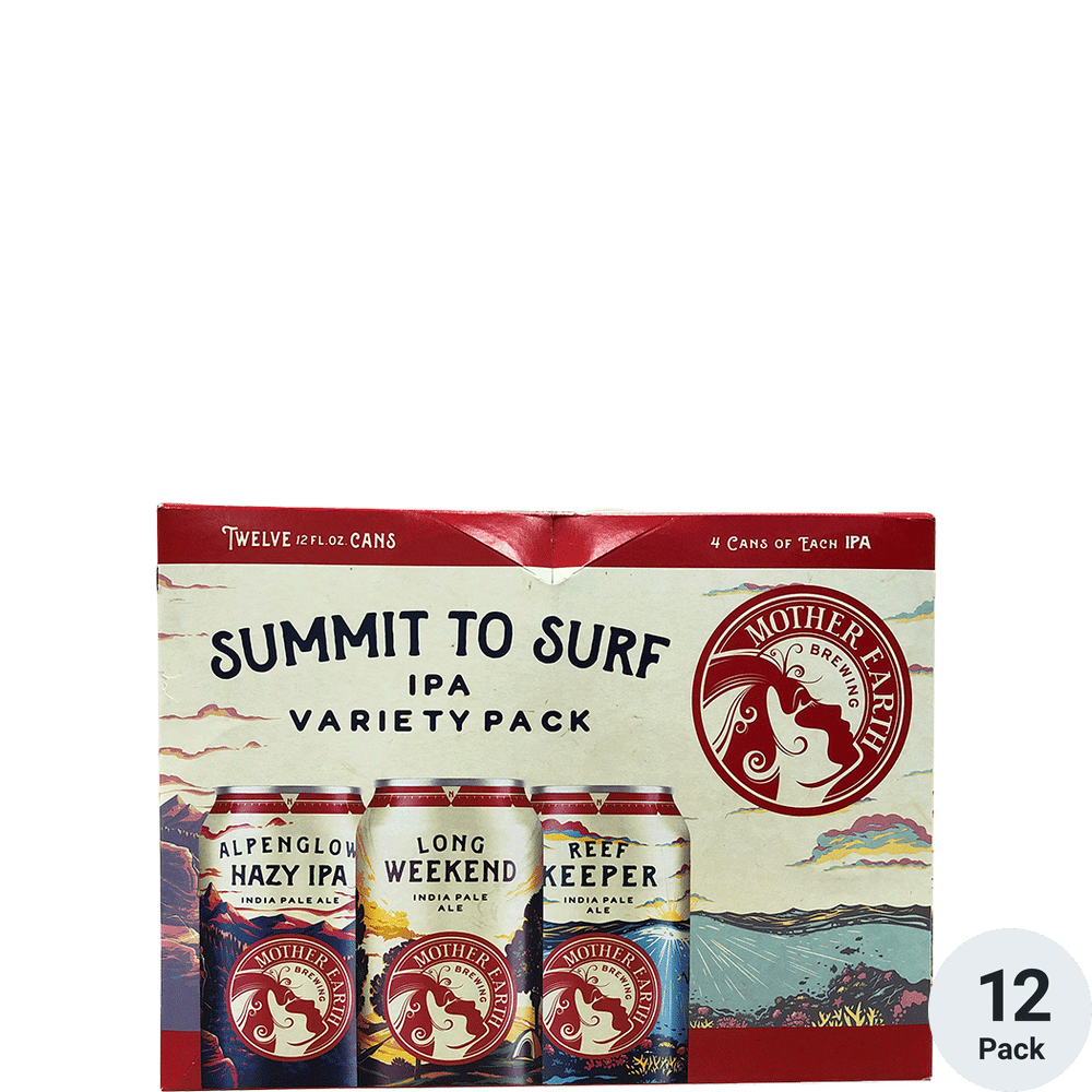 Mother Earth Summit To Surf IPA Variety Pack Total Wine & More