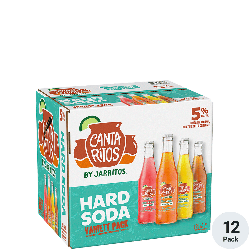 Cantaritos Hard Soda Variety Pack 12pk-12oz Btls