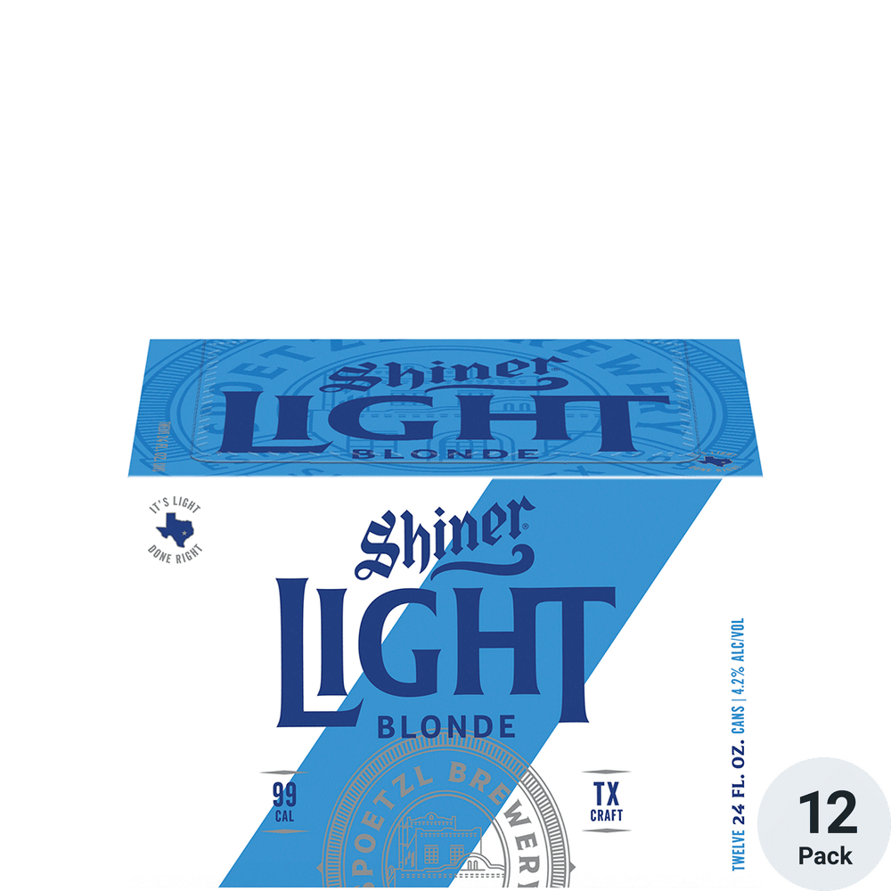 Shiner Light Blonde 12pk-12oz Cans