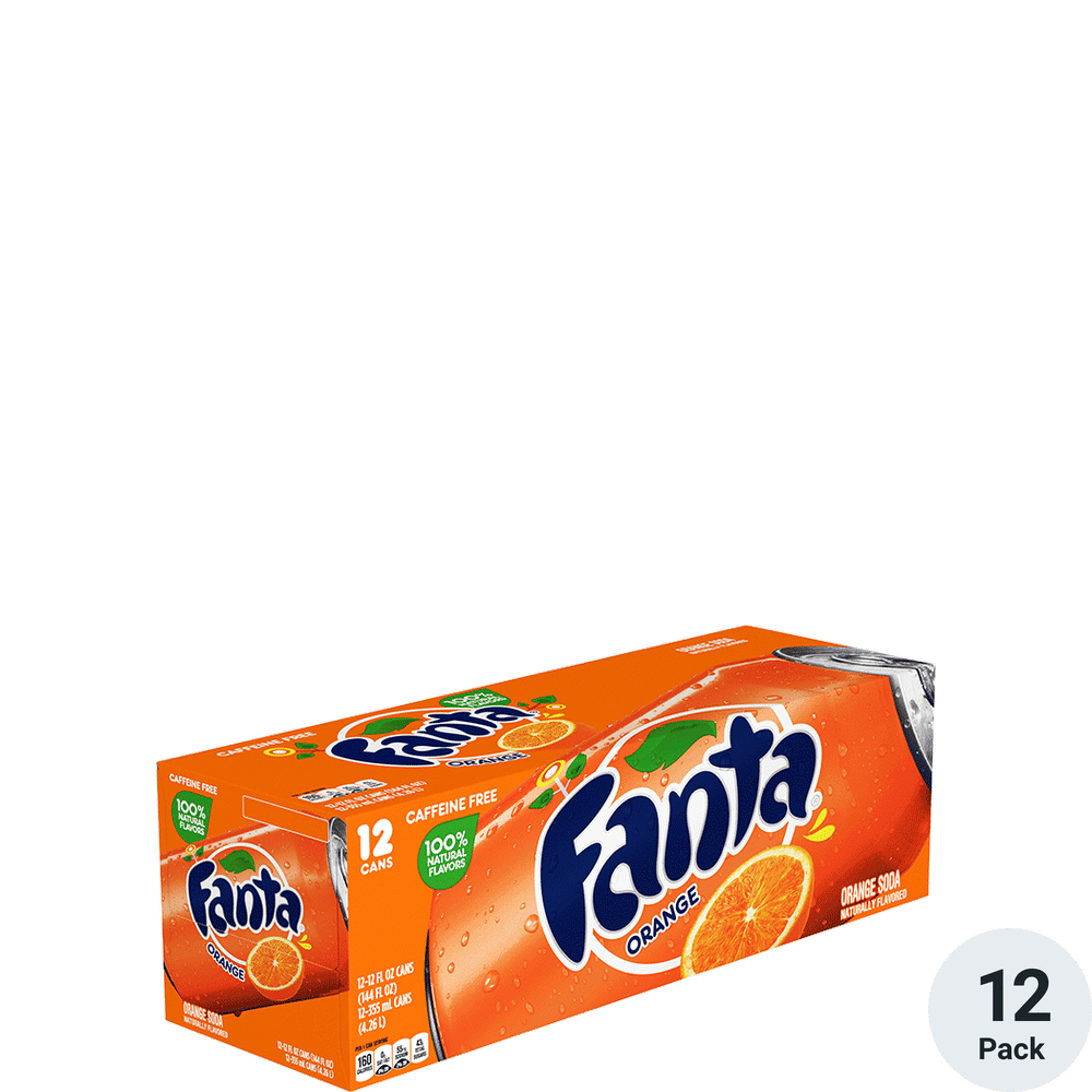 Fanta Orange 12pk-12oz Cans