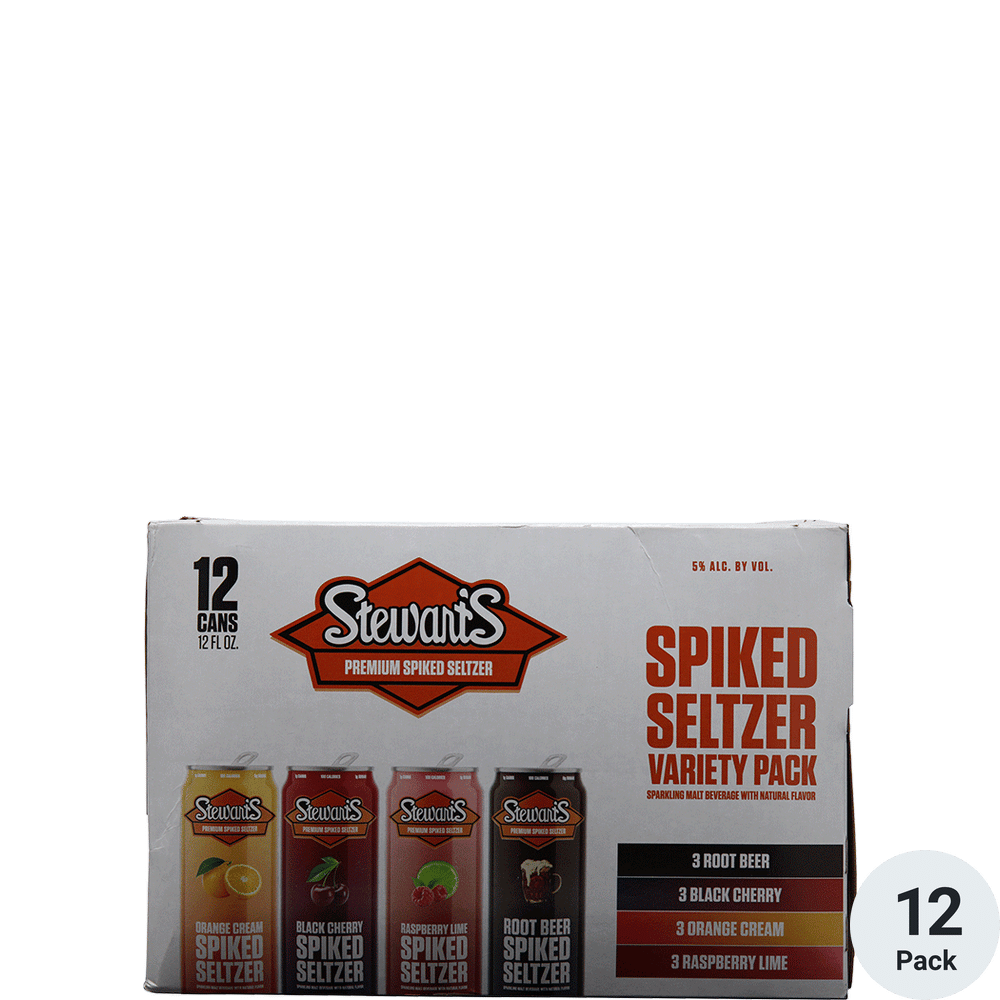 Stewarts Spiked Seltzer Variety Pack Total Wine & More