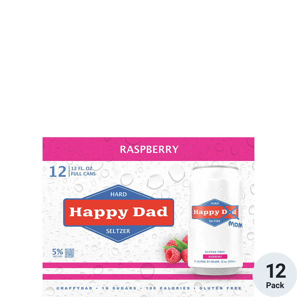 Happy Dad Hard Seltzer Raspberry Mom Total Wine & More