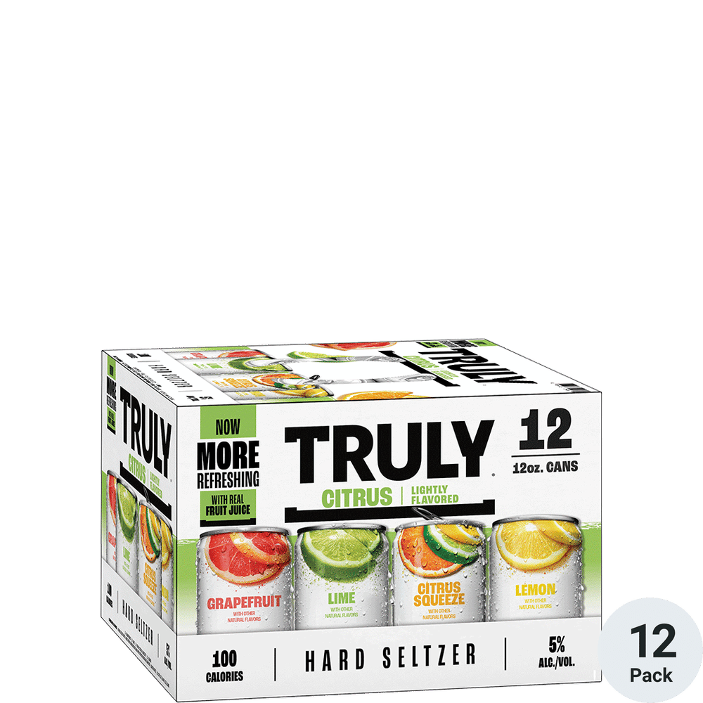 TRULY Citrus Hard Seltzer Variety 12pk-12oz Cans