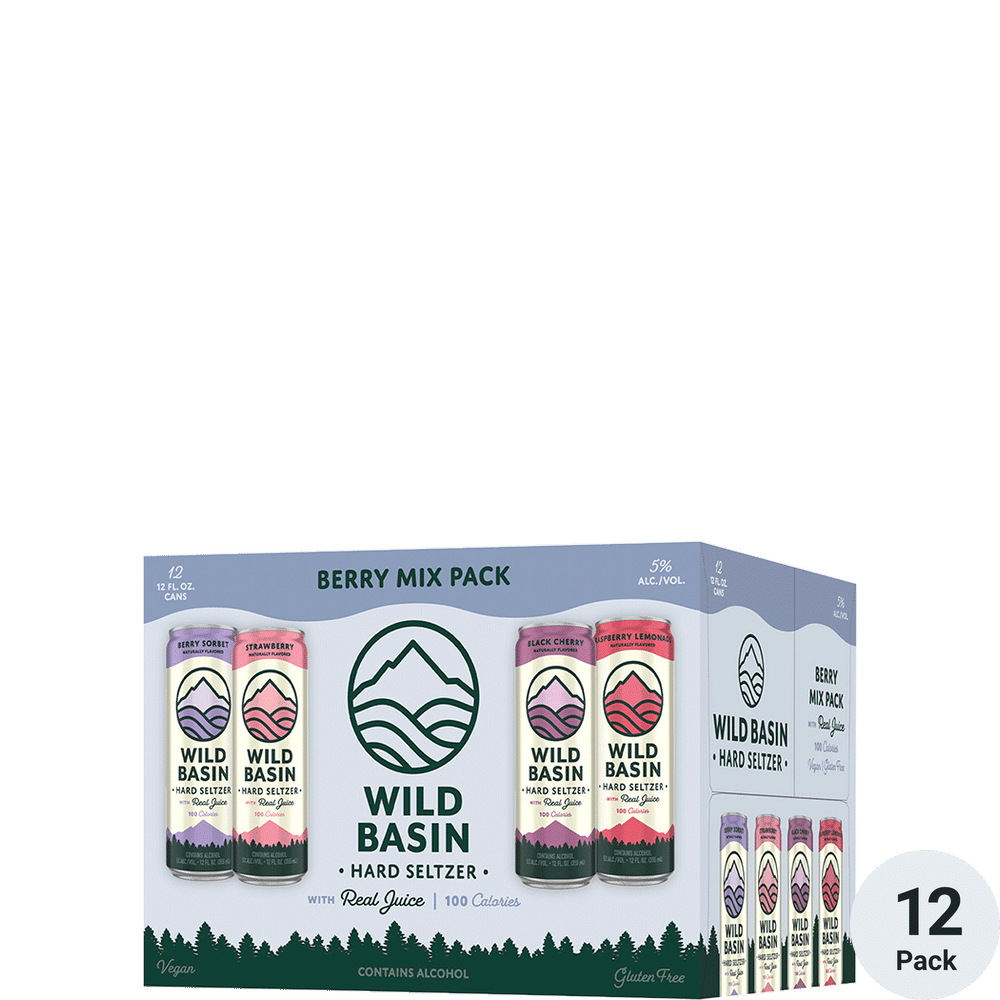 Wild Basin Berry Mix Pack 12pk-12oz Cans