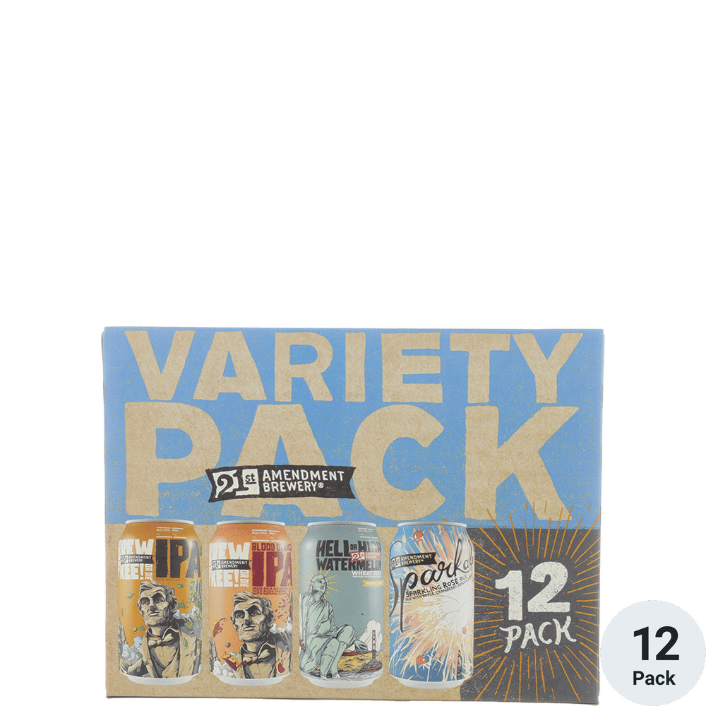 21st Amendment Variety Pack 12pk-12oz Cans