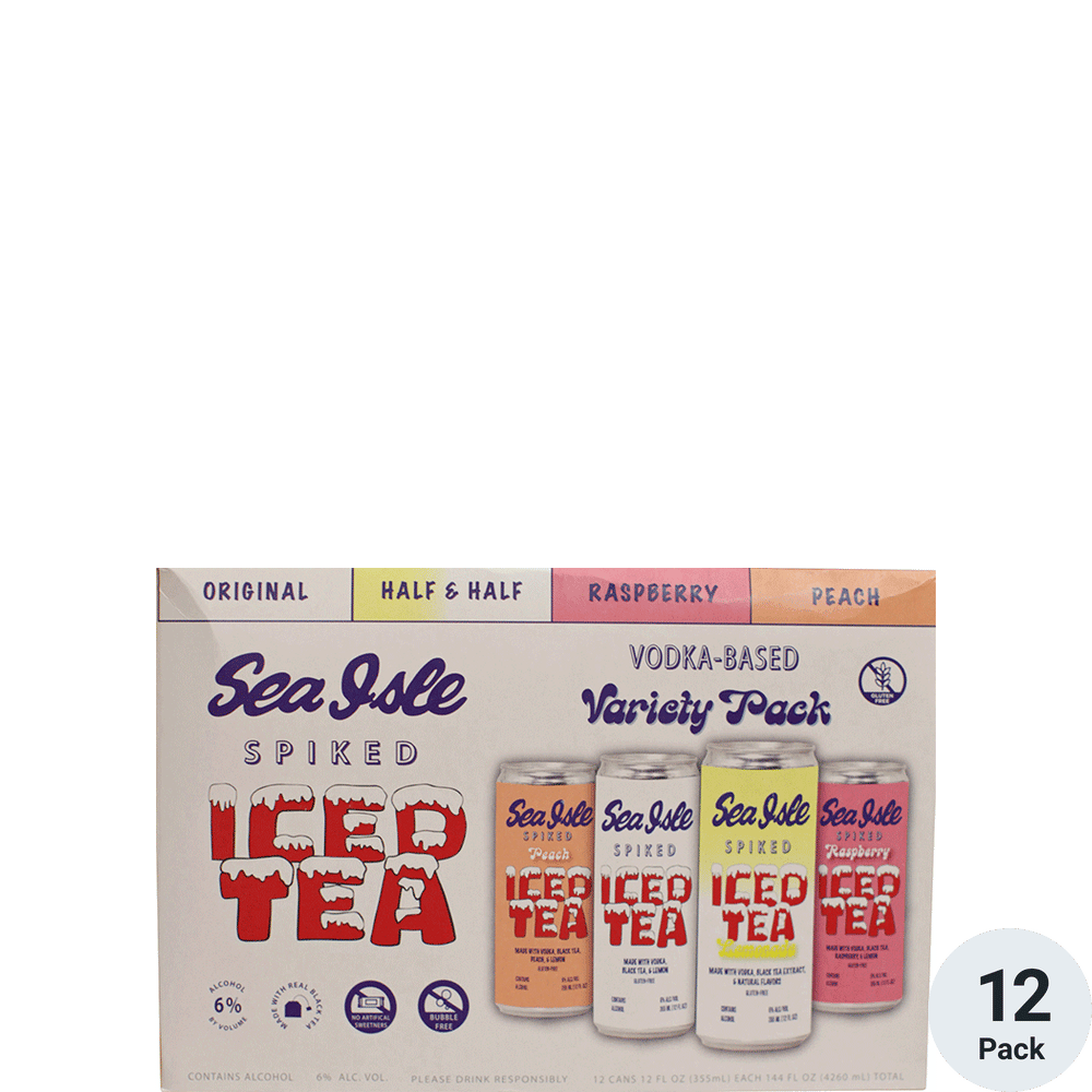 Sea Isle Spiked Iced Tea Vodka Variety Packs Total Wine & More