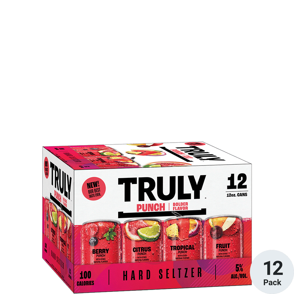 TRULY Hard Seltzer Punch Mix Pack 12pk-12oz Cans