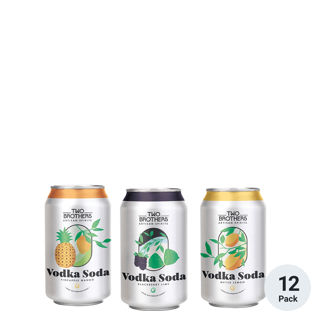 Two Brothers Vodka Soda Variety Total Wine & More