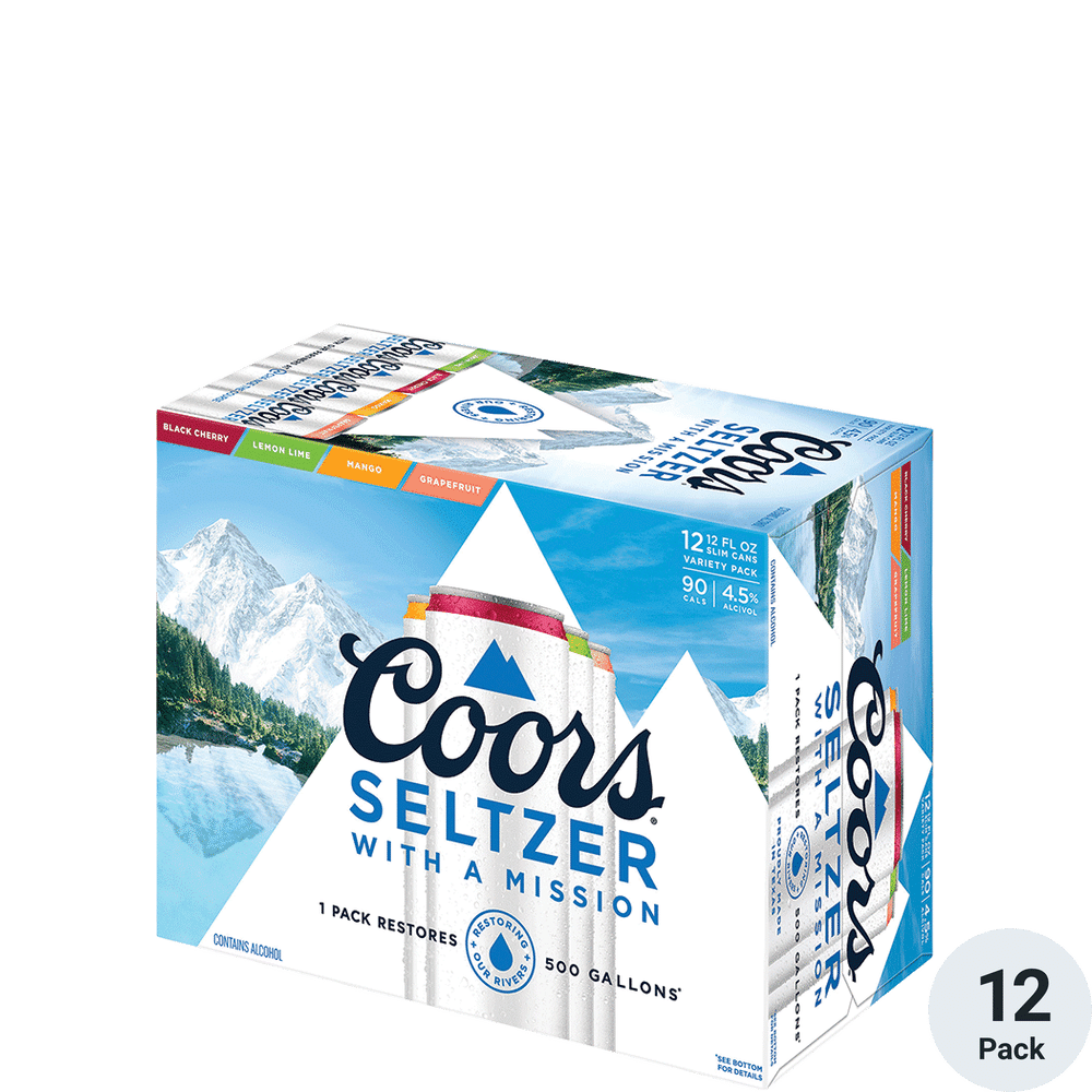Coors Hard Seltzer Variety 12pk-12oz Cans