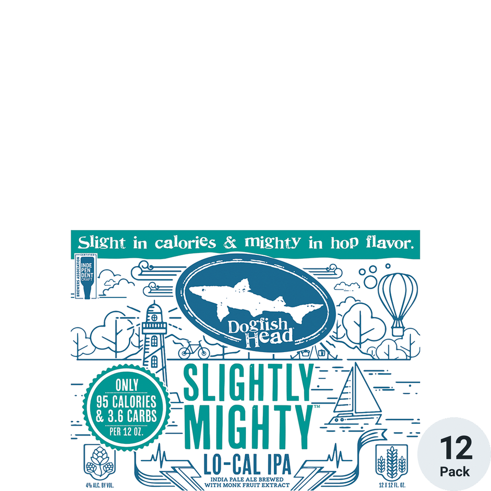 Dogfish Head Slightly Mighty IPA 12pk-12oz Cans