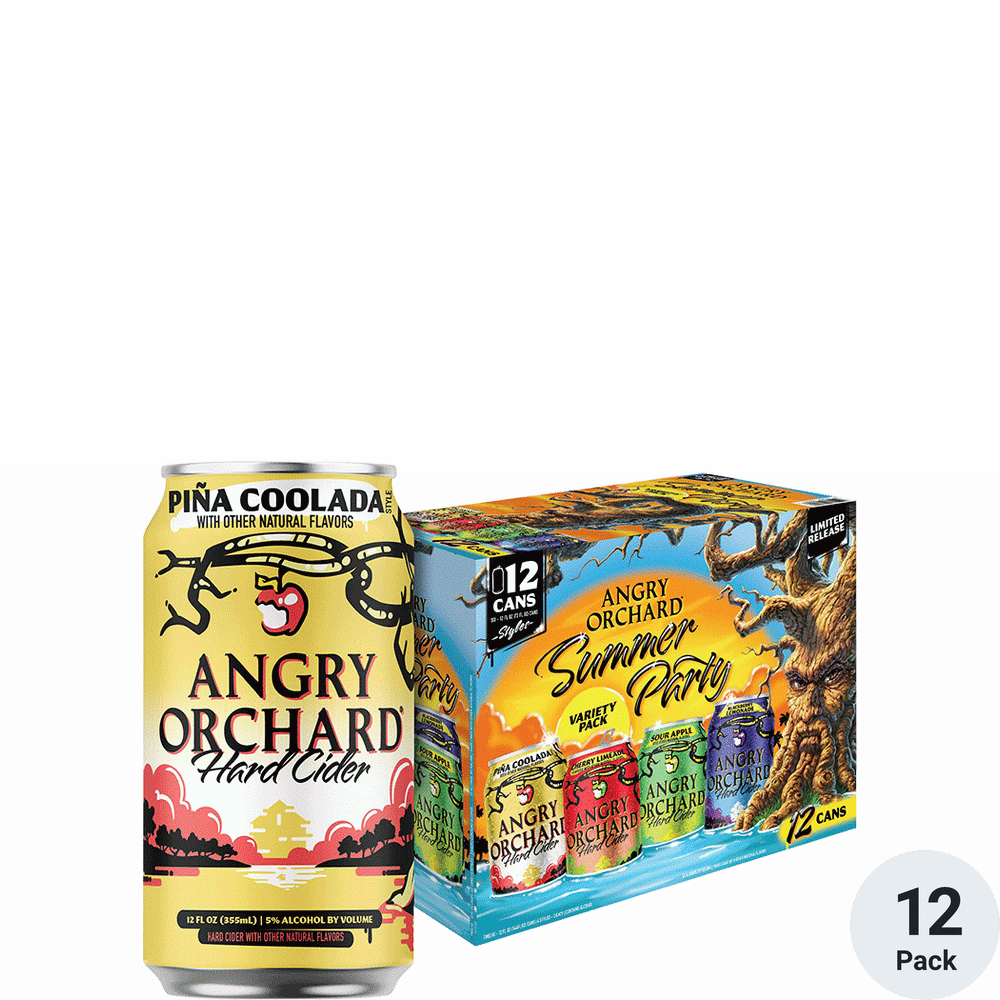 Angry Orchard Hard Cider Fireside Mix Pack 12-12oz Cans