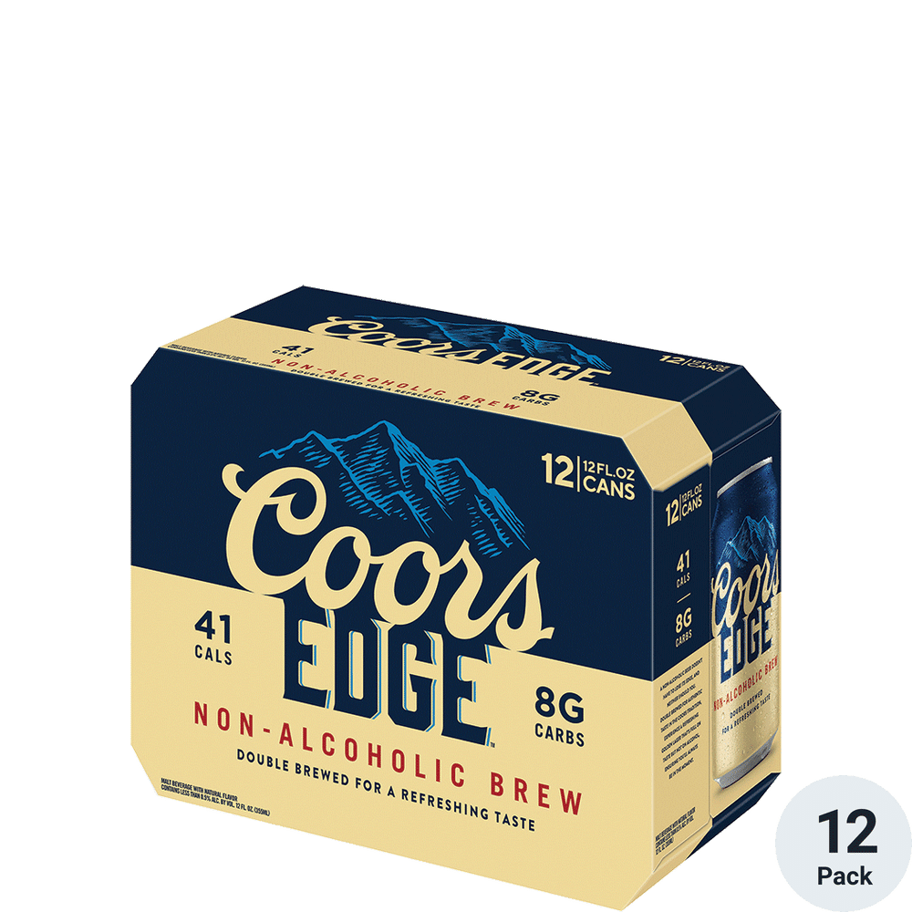 Coors Edge Non-Alcoholic Beer | Total Wine & More