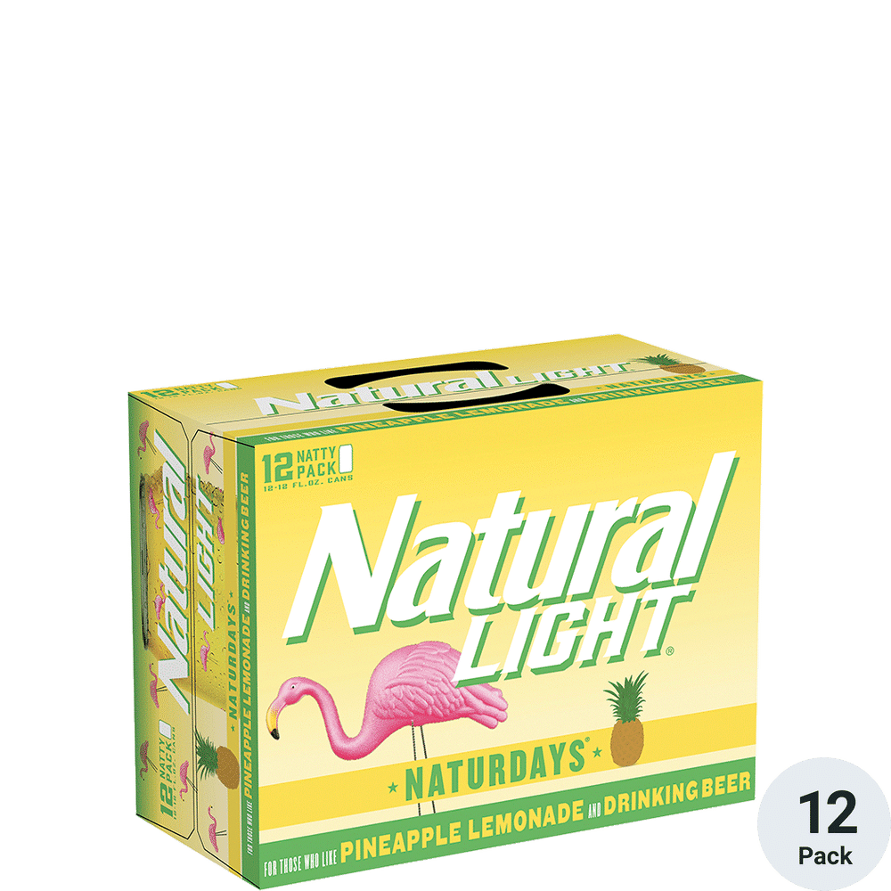 Natural Light Naturdays Pineapple Lemonade 12pk-12oz Cans