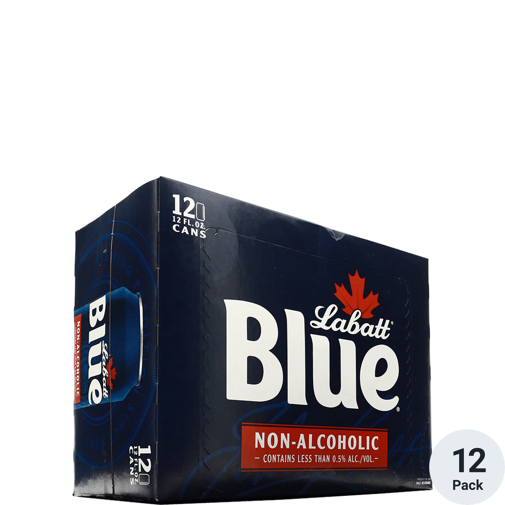 Labatt Blue Non-Alcoholic 12pk-12oz Cans