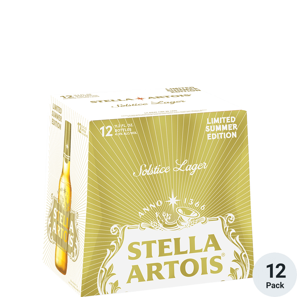 Stella Artois Solstice Lager 12pk-11oz Btls