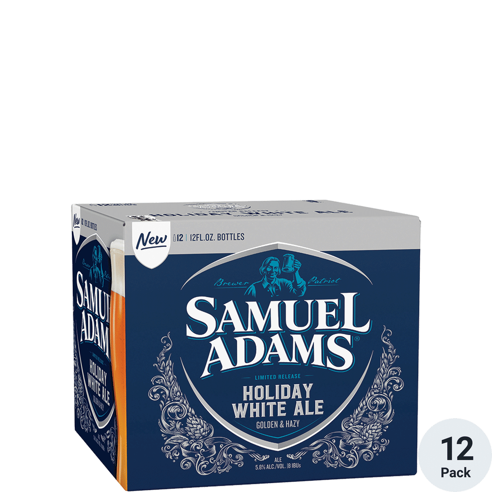 Samuel Adams Holiday White Ale 12pk-12oz Btls