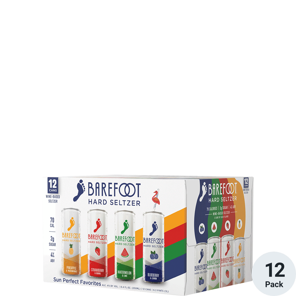 Barefoot Hard Seltzer Variety Pack | Total Wine & More