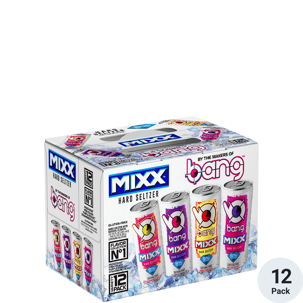 Bang Mixx Hard Seltzer 12pk-12oz Cans