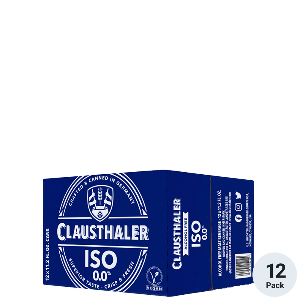 Clausthaler ISO 0.0 NonAlcoholic Beer Total Wine & More