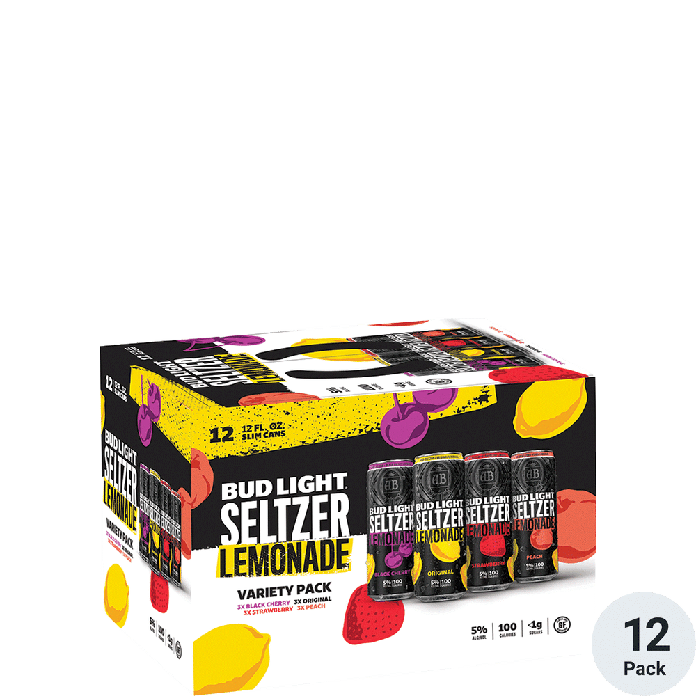 Bud Light Seltzer Lemonade Variety Pack 12pk-12oz Cans