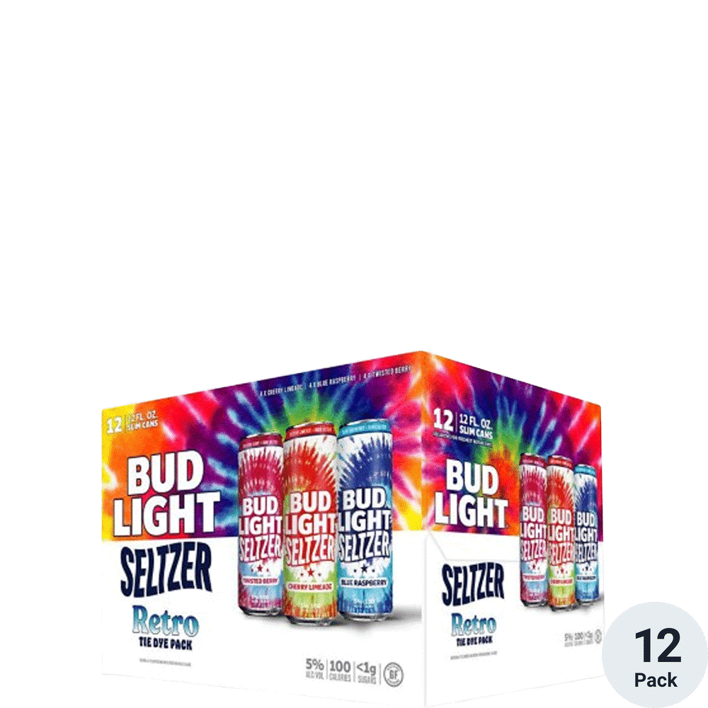 Bud Light Seltzer Retro Tie Dye Pack - Hard Seltzer | Total Wine & More
