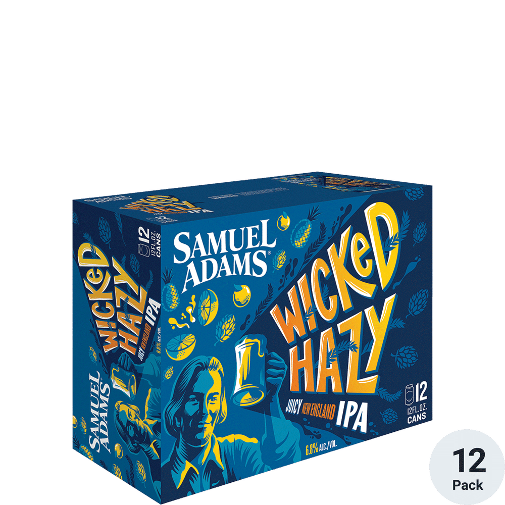 Samuel Adams Wicked Hazy New England IPA 12pk-12oz Cans