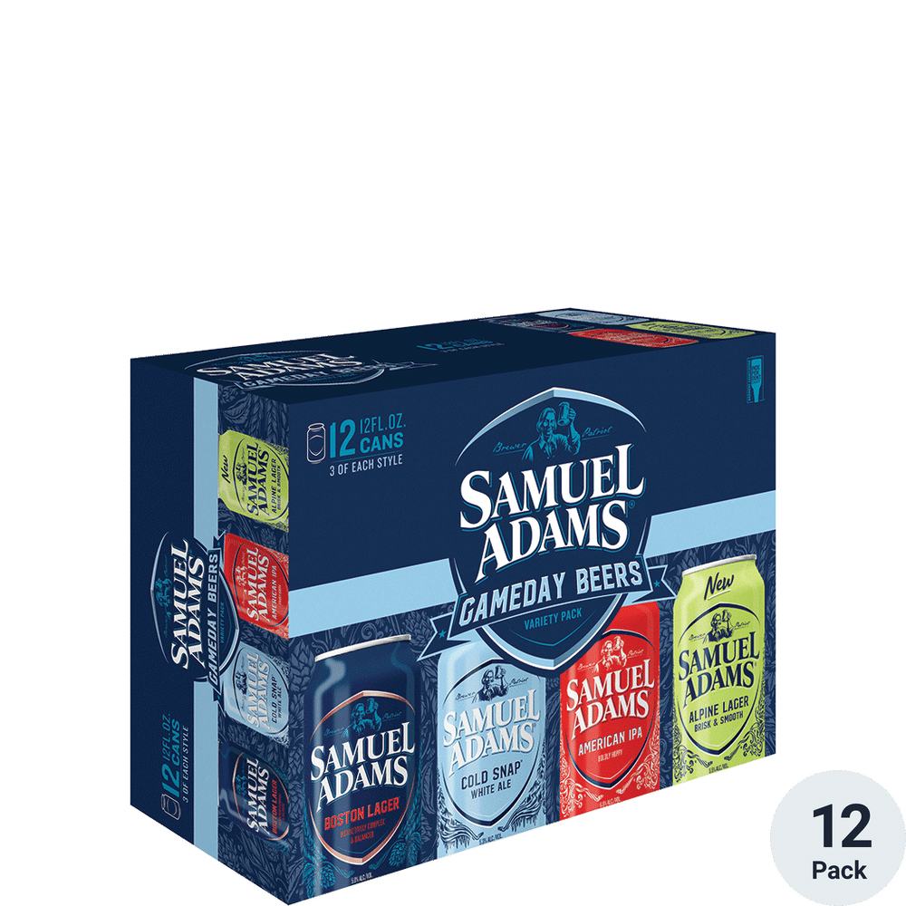 Samuel Adams Gameday Beers Variety Pack Total Wine & More