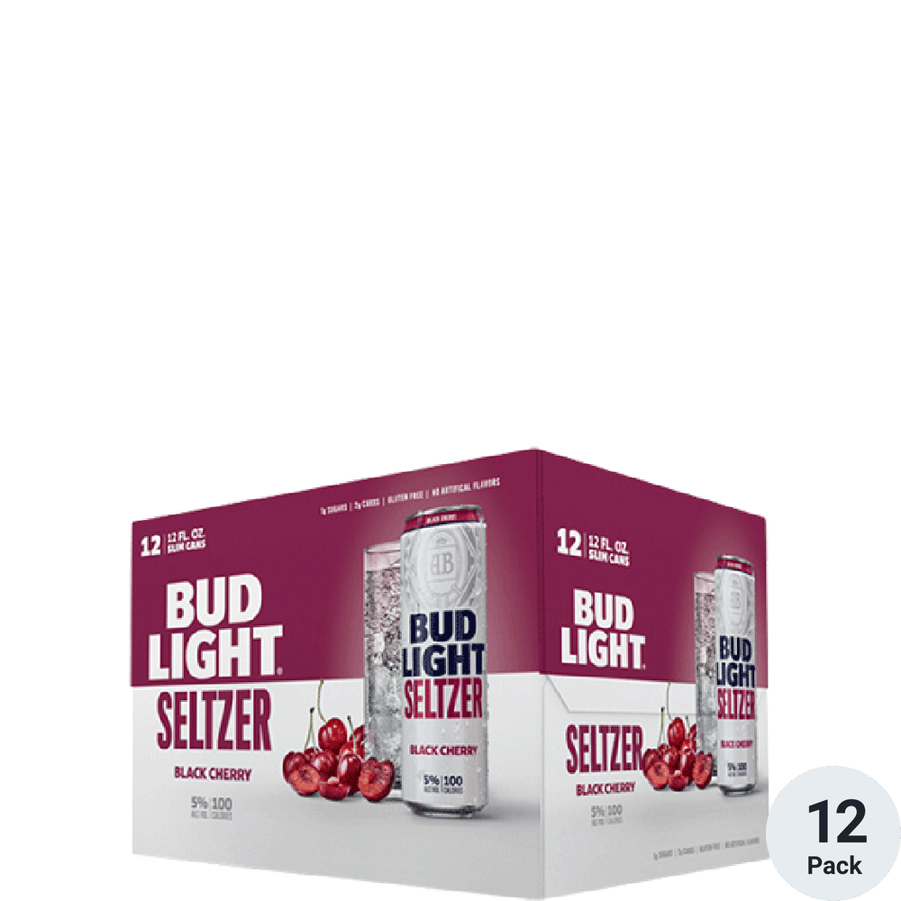 Bud Light Seltzer Black Cherry Hard Seltzer Total Wine & More
