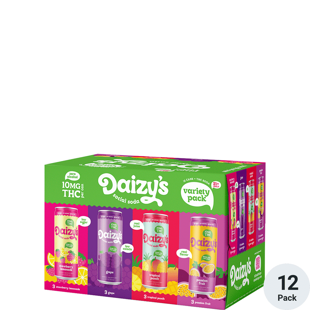Daizy's THC 10mg Variety Pack