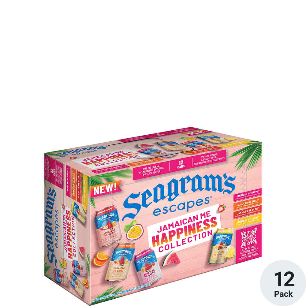 Seagrams Escapes Jamaican Me Happy Happiness Collection Total Wine & More