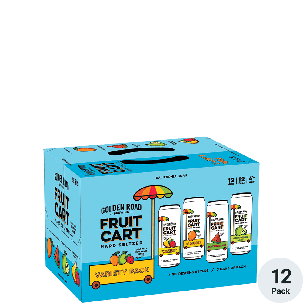 Golden Road Fruit Cart Hard Seltzer Variety Pack Total Wine & More