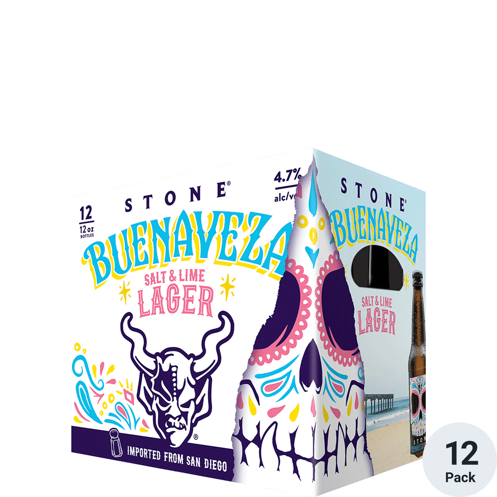 Stone Buenaveza Salt & Lime Lager 12pk-12oz Btls