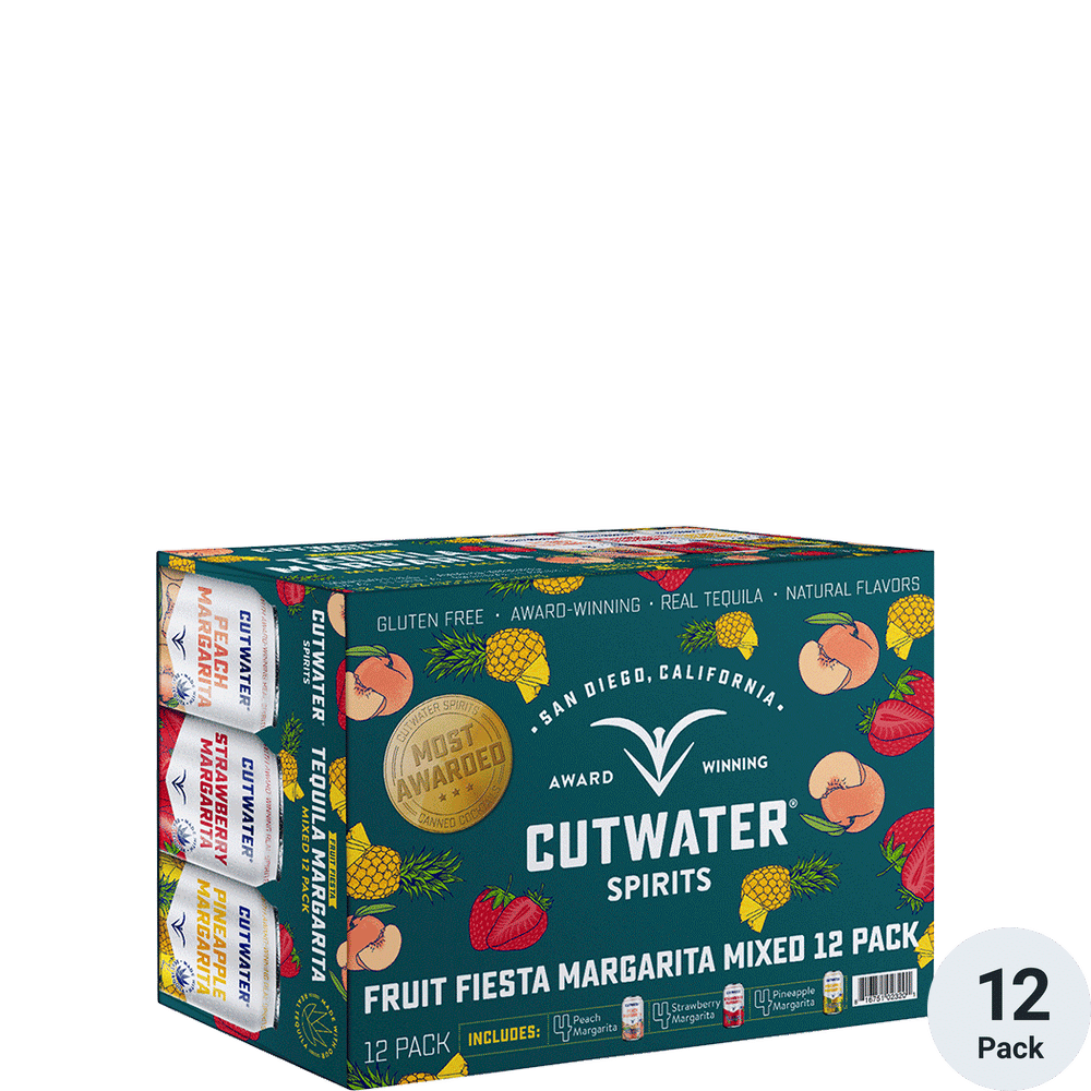 Cutwater Tequila Fruit Fiesta Margarita Mix Pack Total Wine & More