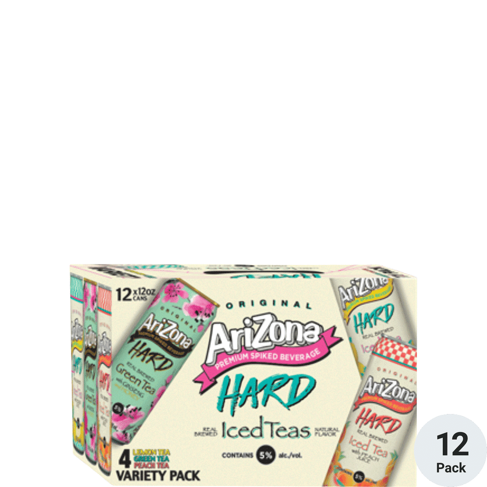 Arizona Hard Tea Variety Pack 12pk-12oz Cans