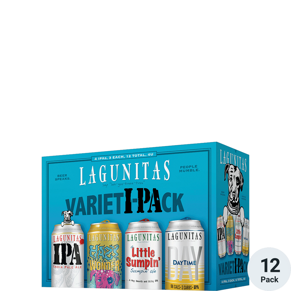 Lagunitas IPA Variety Pack 12pk-12oz Cans