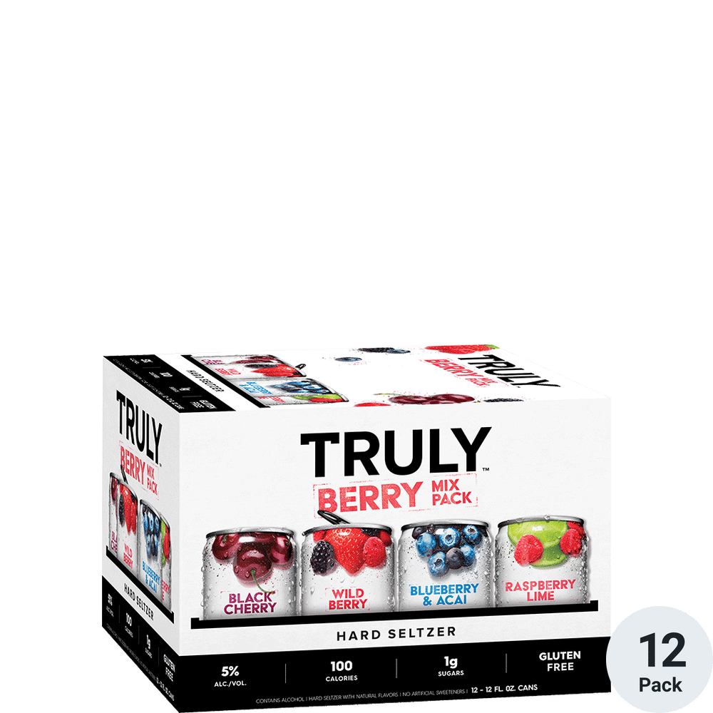 TRULY Berry Hard Seltzer Variety 12pk-12oz Cans