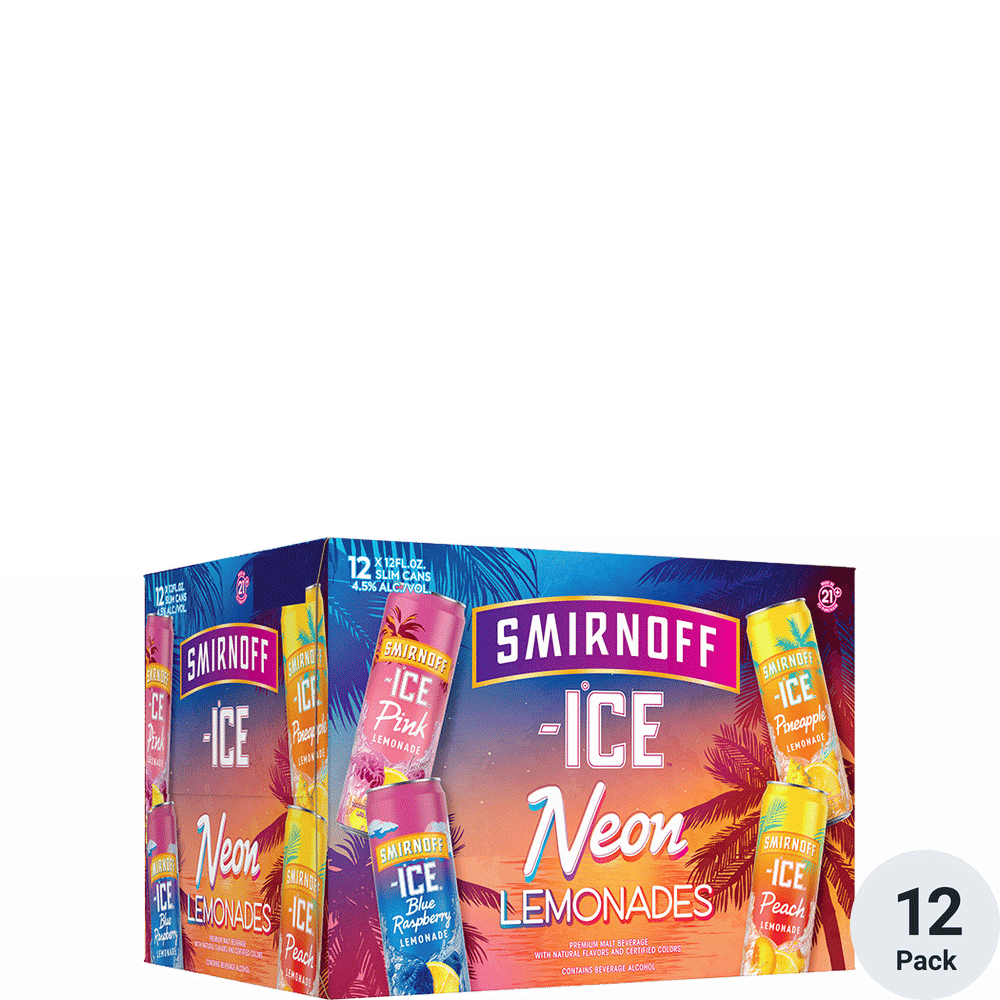 Smirnoff Ice Neon Hard Lemonades Total Wine & More