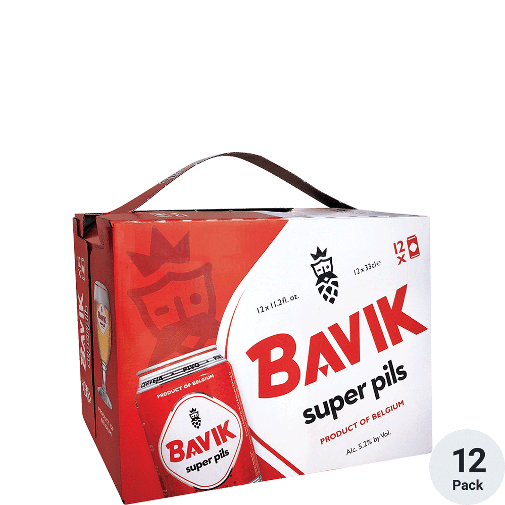 Bavik Super Pils 12-pack cans