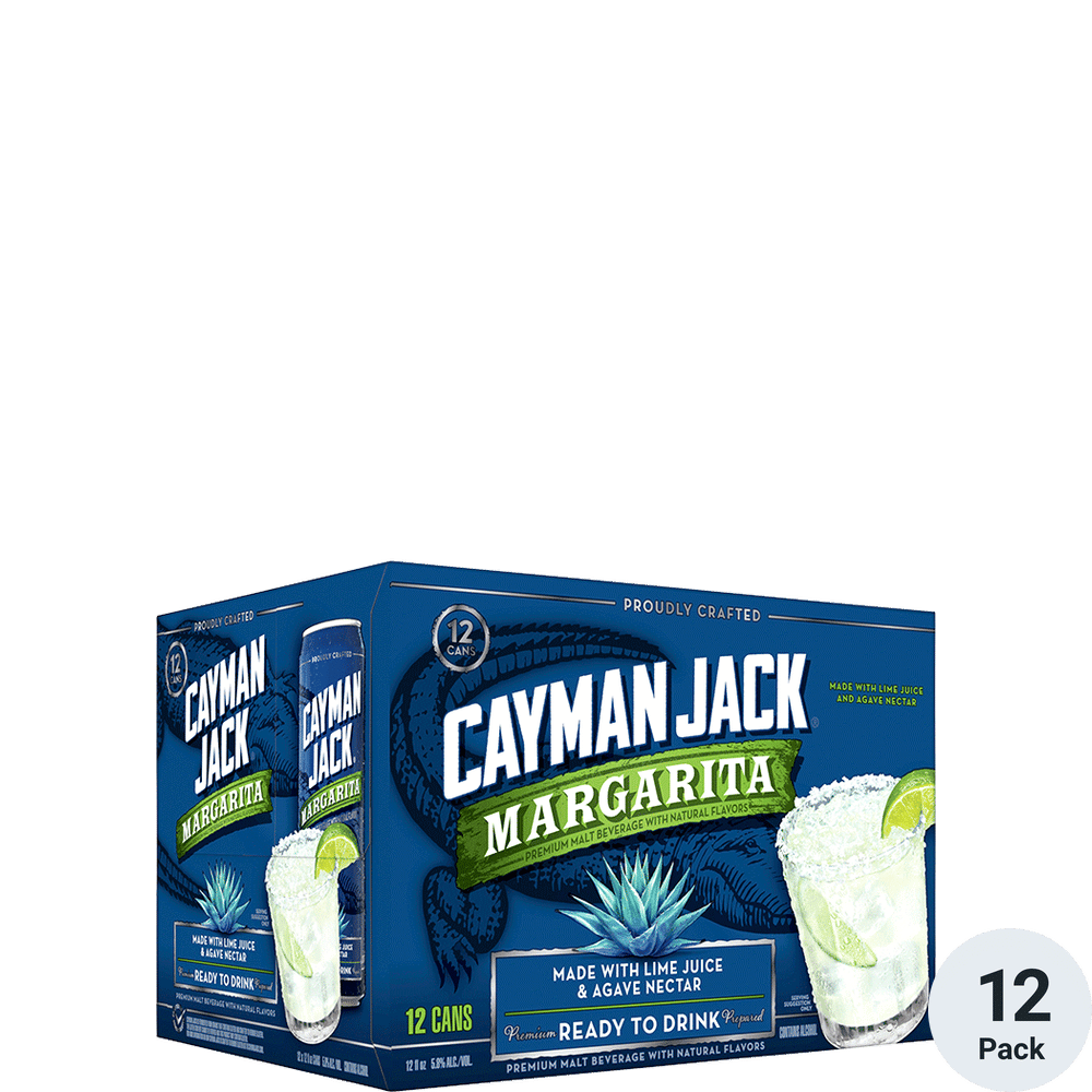 Cayman Jack Margarita Hard Beverage 12pk-12oz Cans
