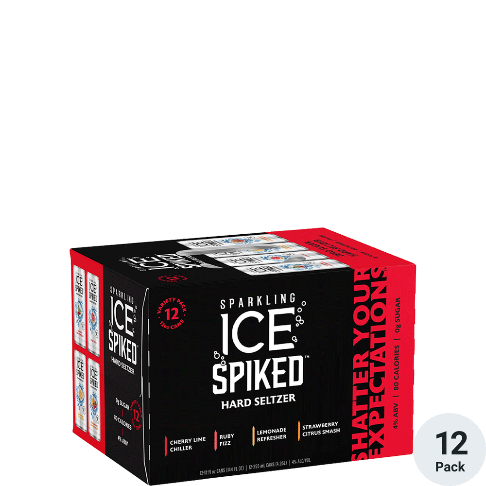 Sparkling Ice SPIKED Variety 12pk-12oz Cans