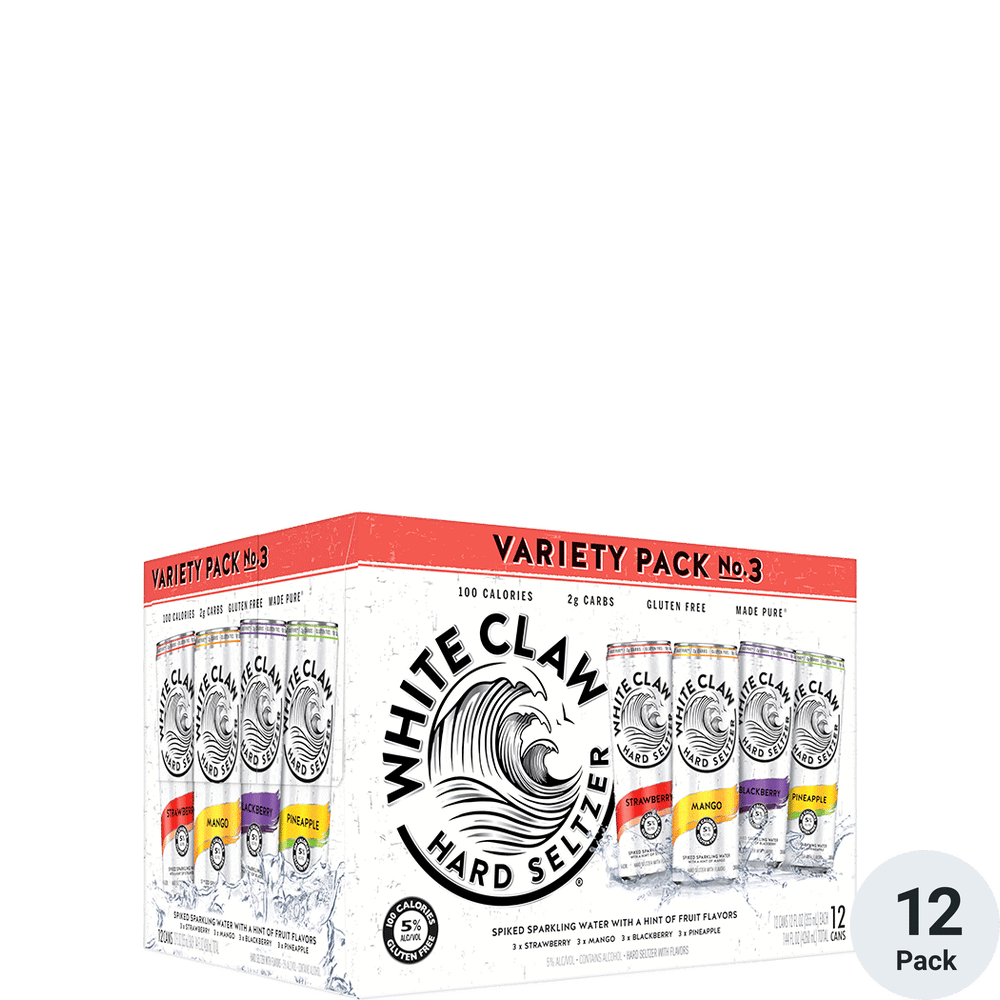 White Claw Hard Seltzer Variety #3 | Total Wine & More