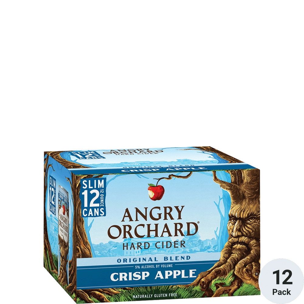 Angry Orchard Crisp Hard Apple Cider 12pk-12oz Cans
