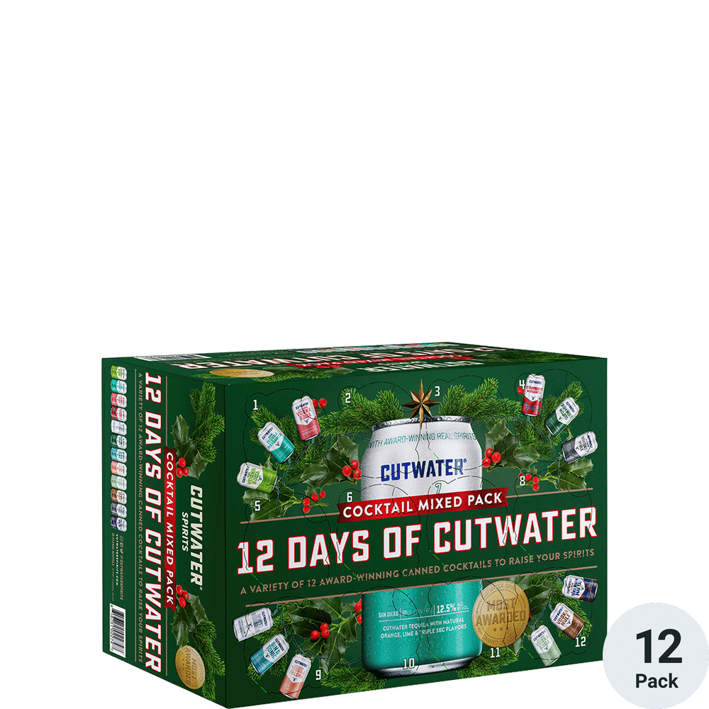 Cutwater Holiday Variety Pack 12pk-12oz Cans