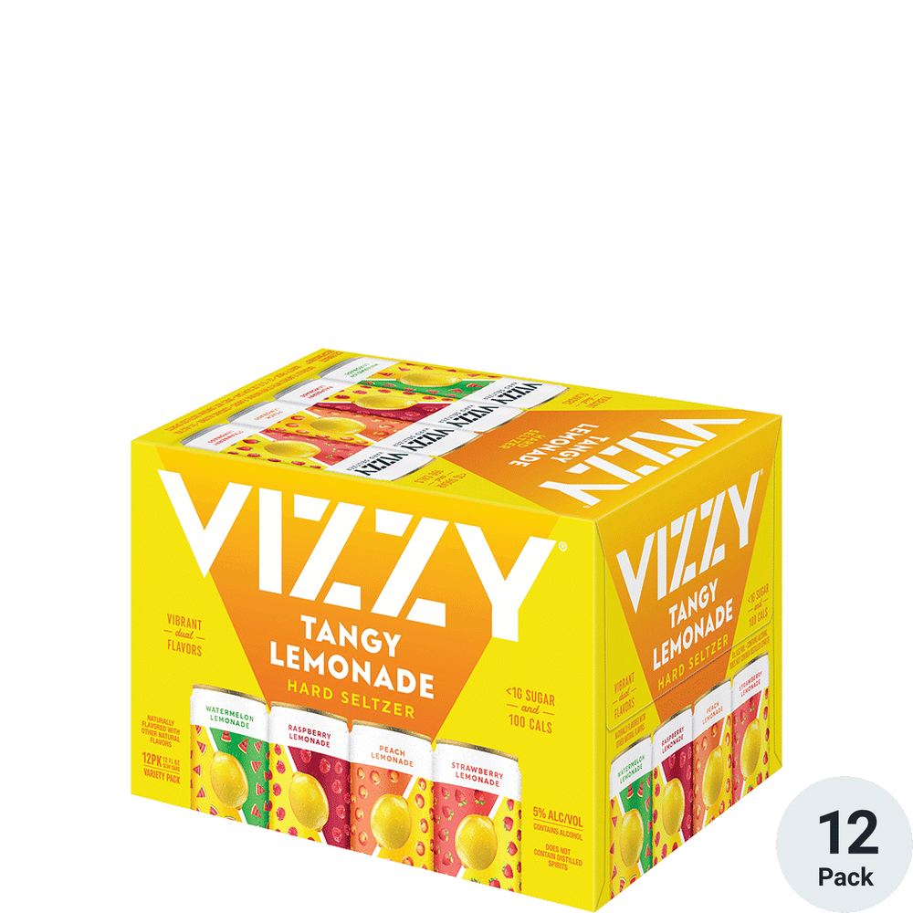 Vizzy Tangy Lemonade Variety 12pk-12oz Cans