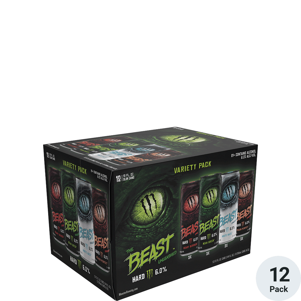 The Beast Unleashed Variety Pack | Total Wine & More モンスター